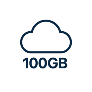 Molnlagring Kungsbacka 100GB