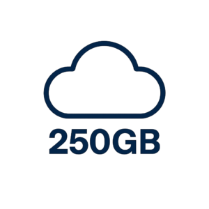 Molnlagring Kungsbacka 250GB